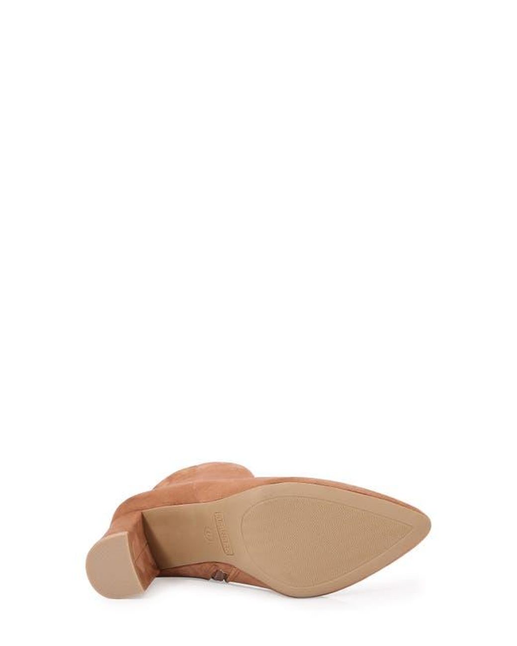 BERNESS Brown Sara Block Heel Bootie