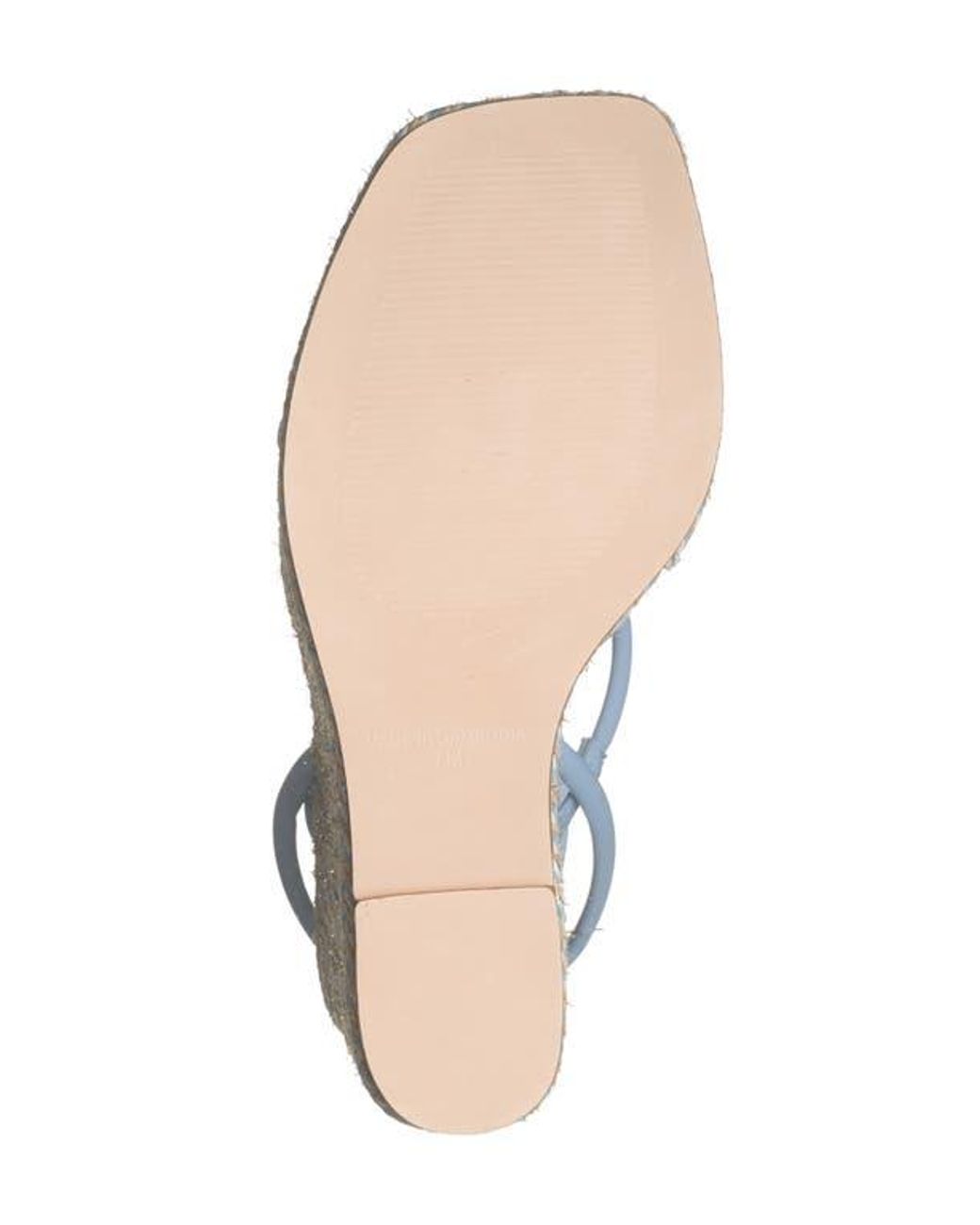 【レディース】Steve Madden Unify Espadrille サンダル Steve Madden Unify Espadrille Platform Wedge Sandal in Blue