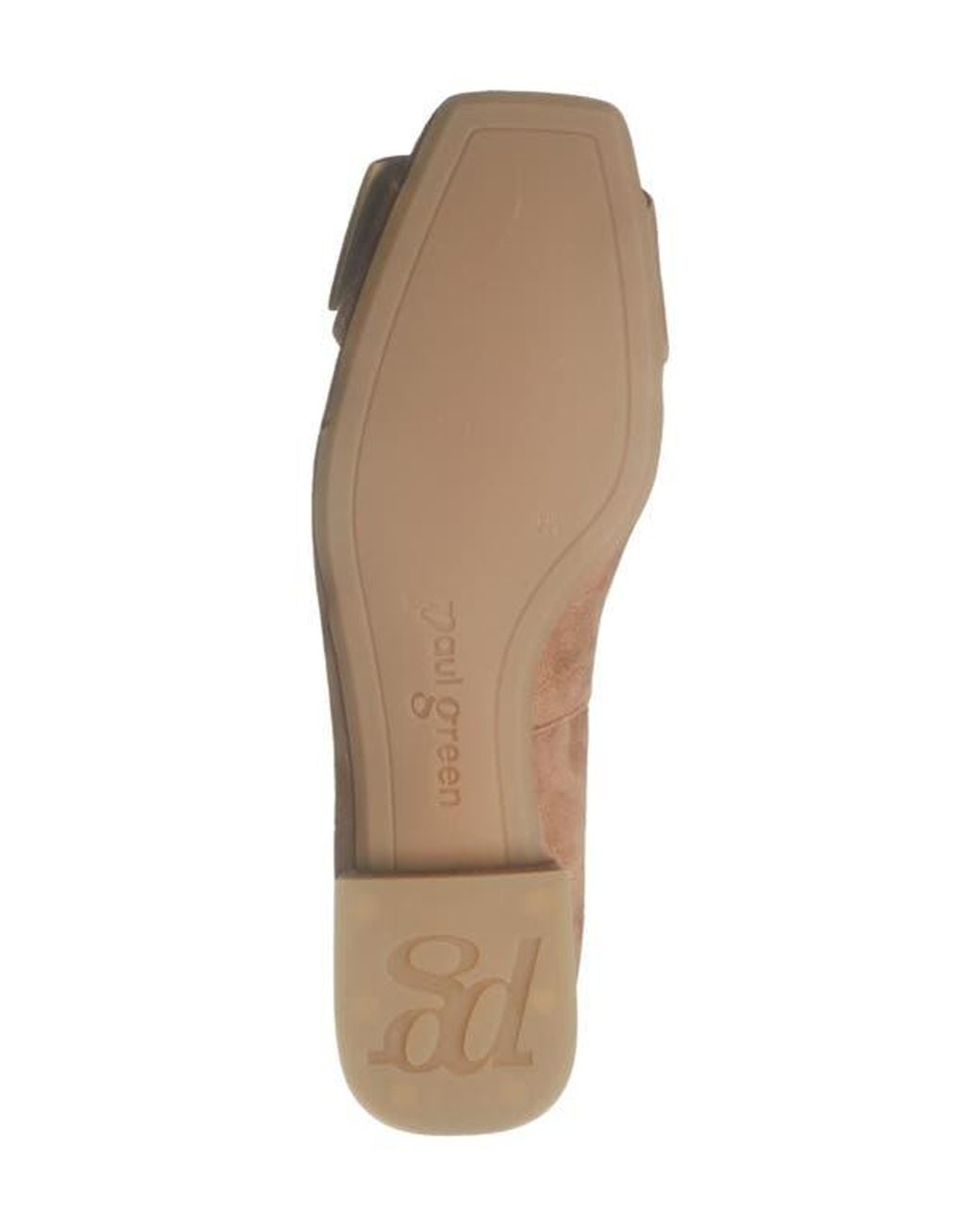 Paul Green Brown Devony Buckle Flat