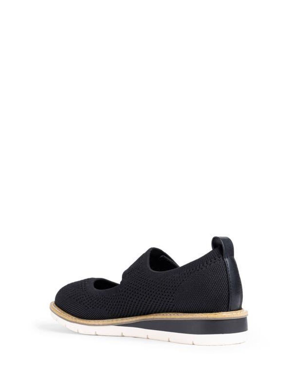 Me Too Black Harltley Wedge Pump