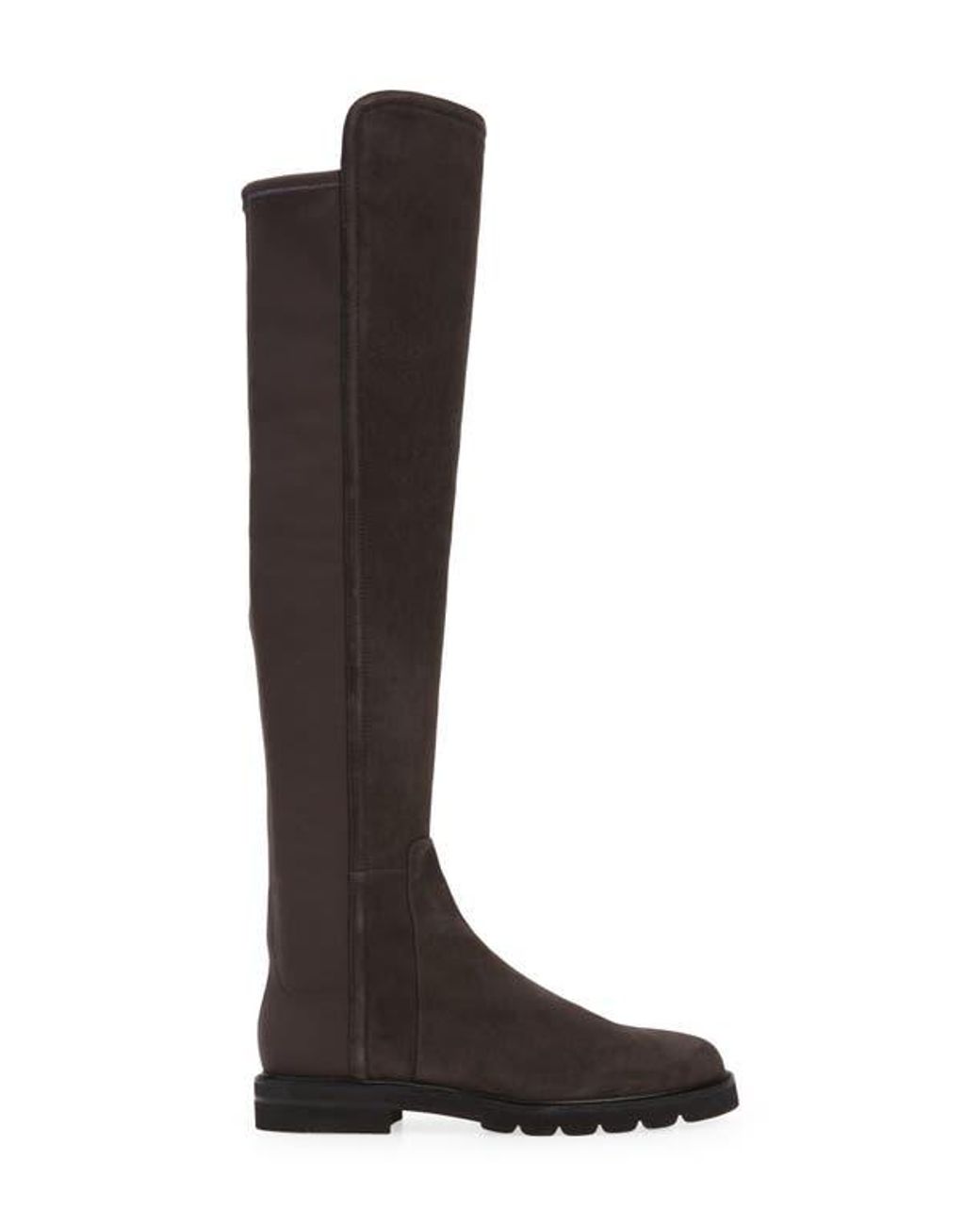 Stuart Weitzman City Stitch Over The Knee Boot in Black Lyst