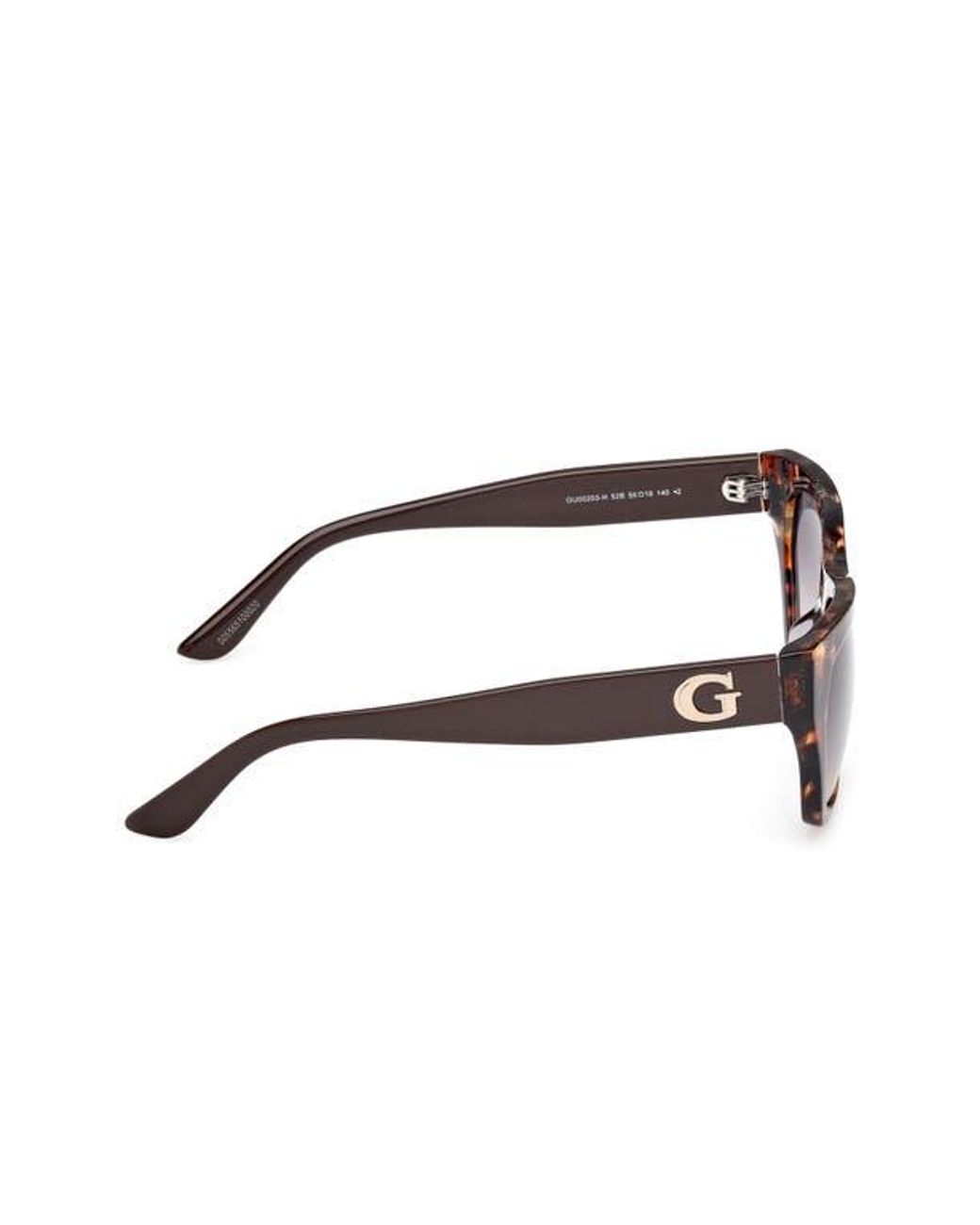 Guess Brown Geometric Sunglasses for men