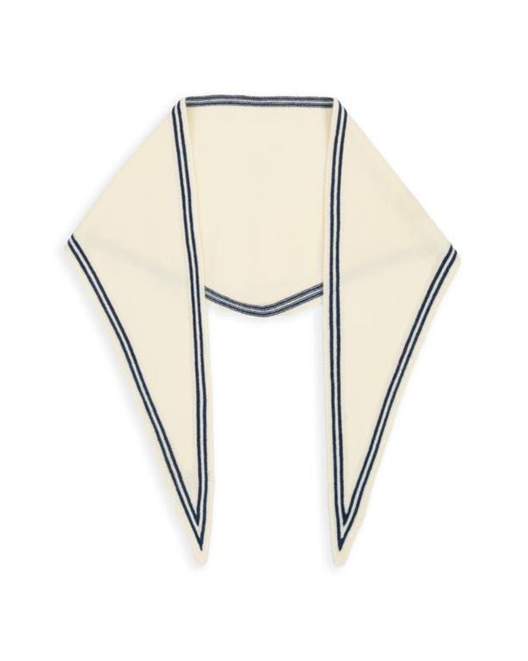 Saachi Blue Triangle Scarf