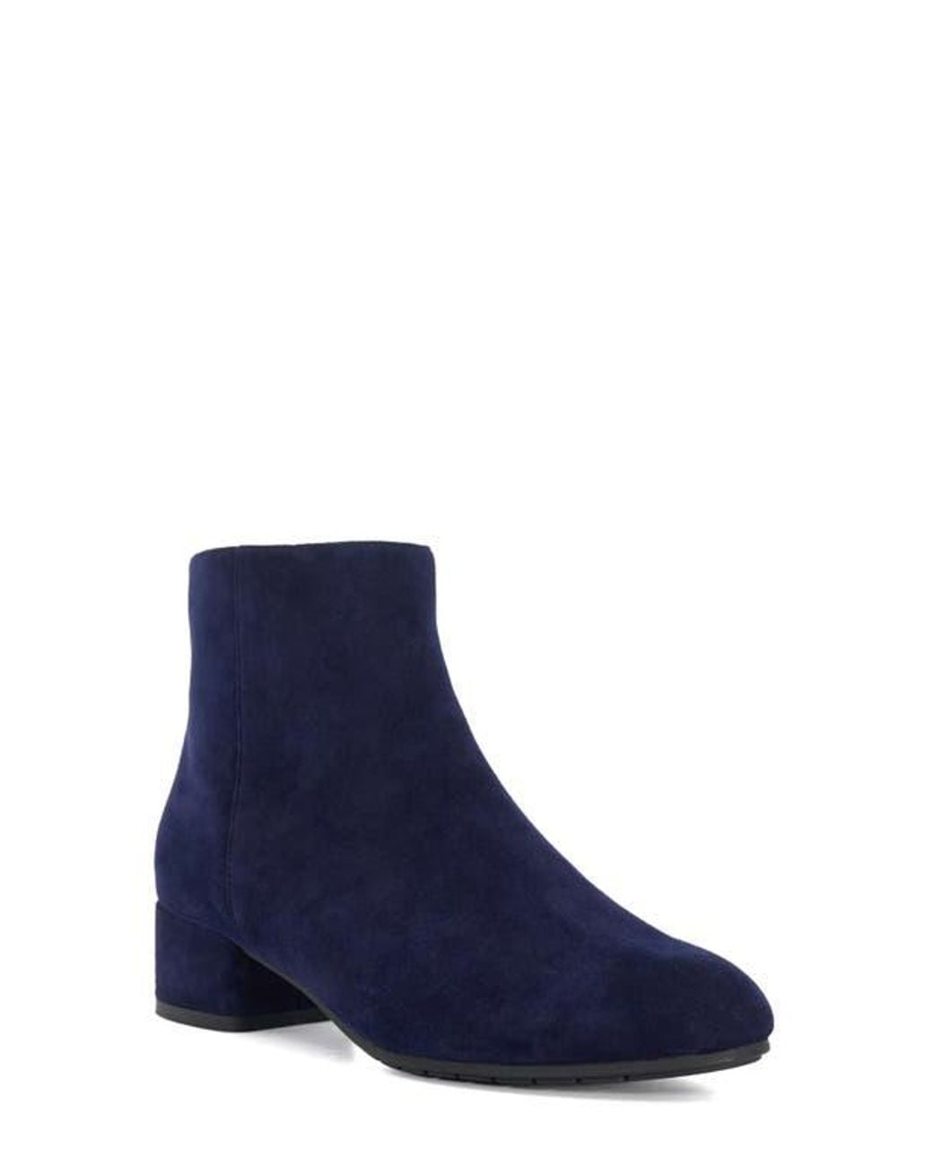 Dune Blue Pippie Ankle Bootie