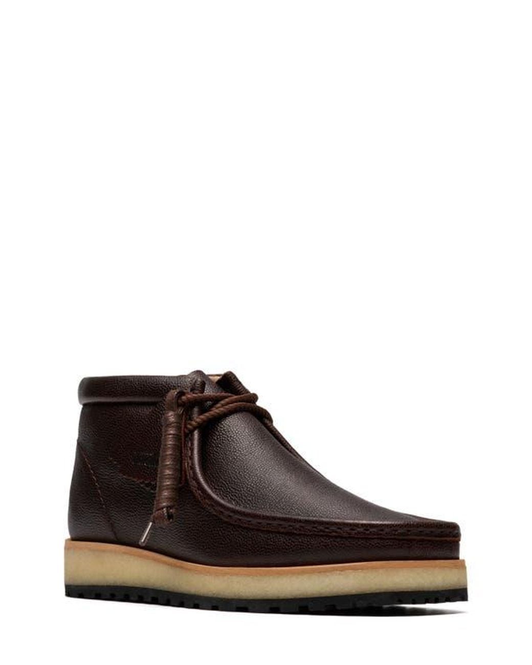 Clarks Brown Wallabee Scout Chukka Boot for men
