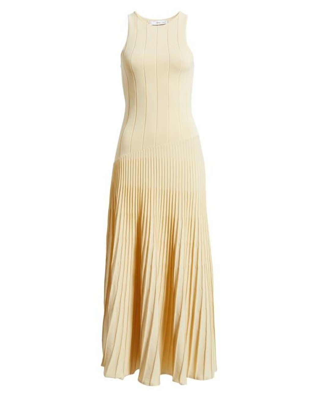 mango pleated knitted dress Pleated knitted dress - Women