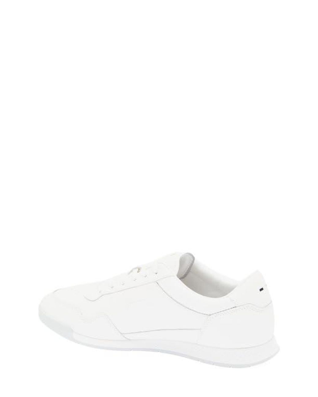 Boss White Titanium Low Top Sneaker for men