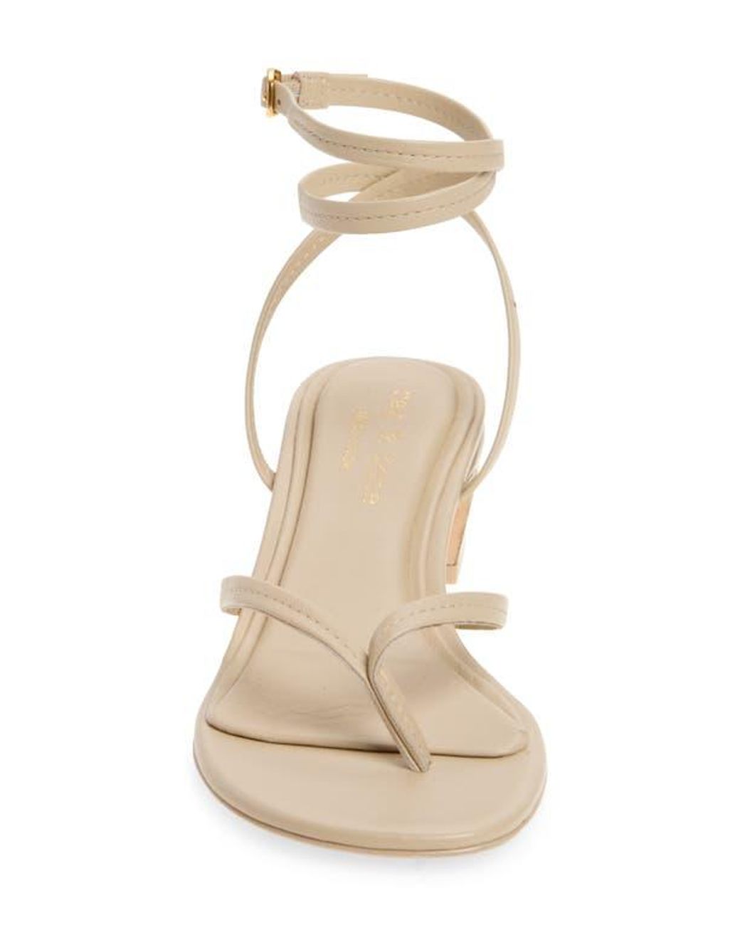 Rag & Bone Natural Gemma Ankle Strap Sandal