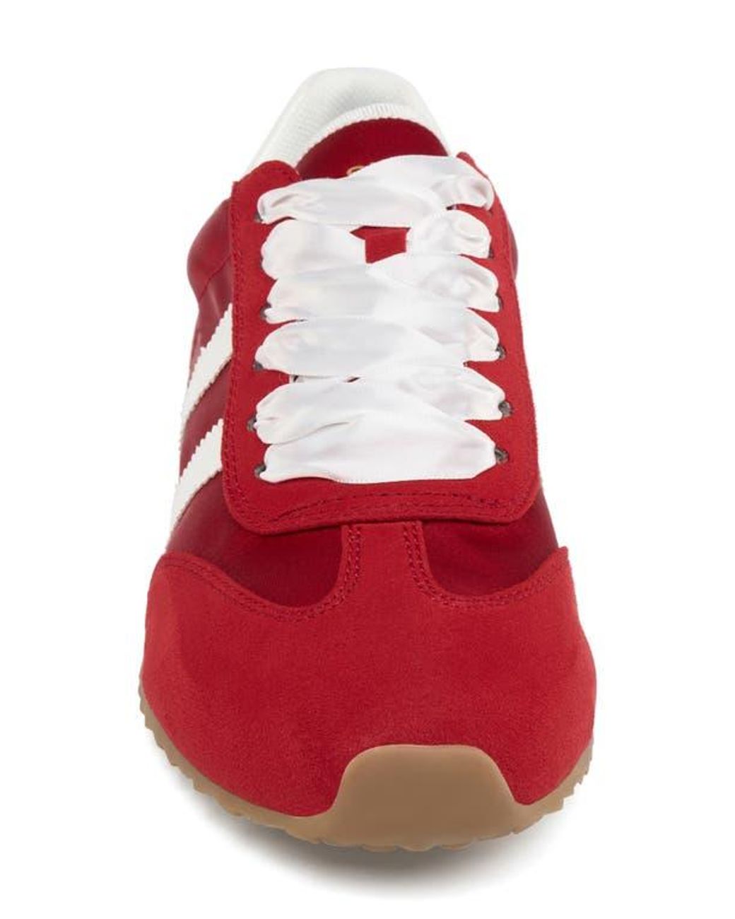 J/Slides Red Pacific Low Top Sneaker