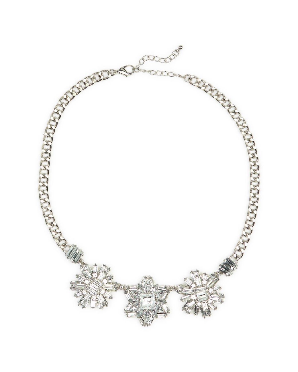 Snowflake hotsell statement necklace