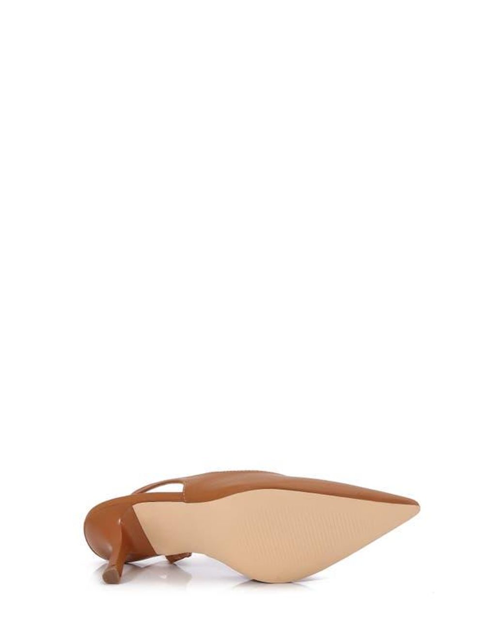 BERNESS Brown Campbell Slingback D'Orsay Pump