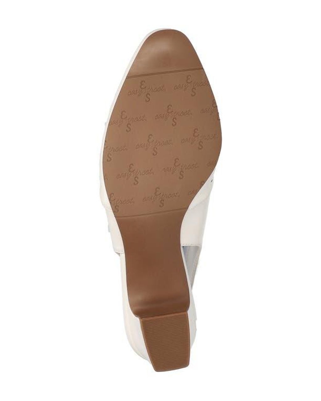 Easy Street White Sofie Slingback Pump