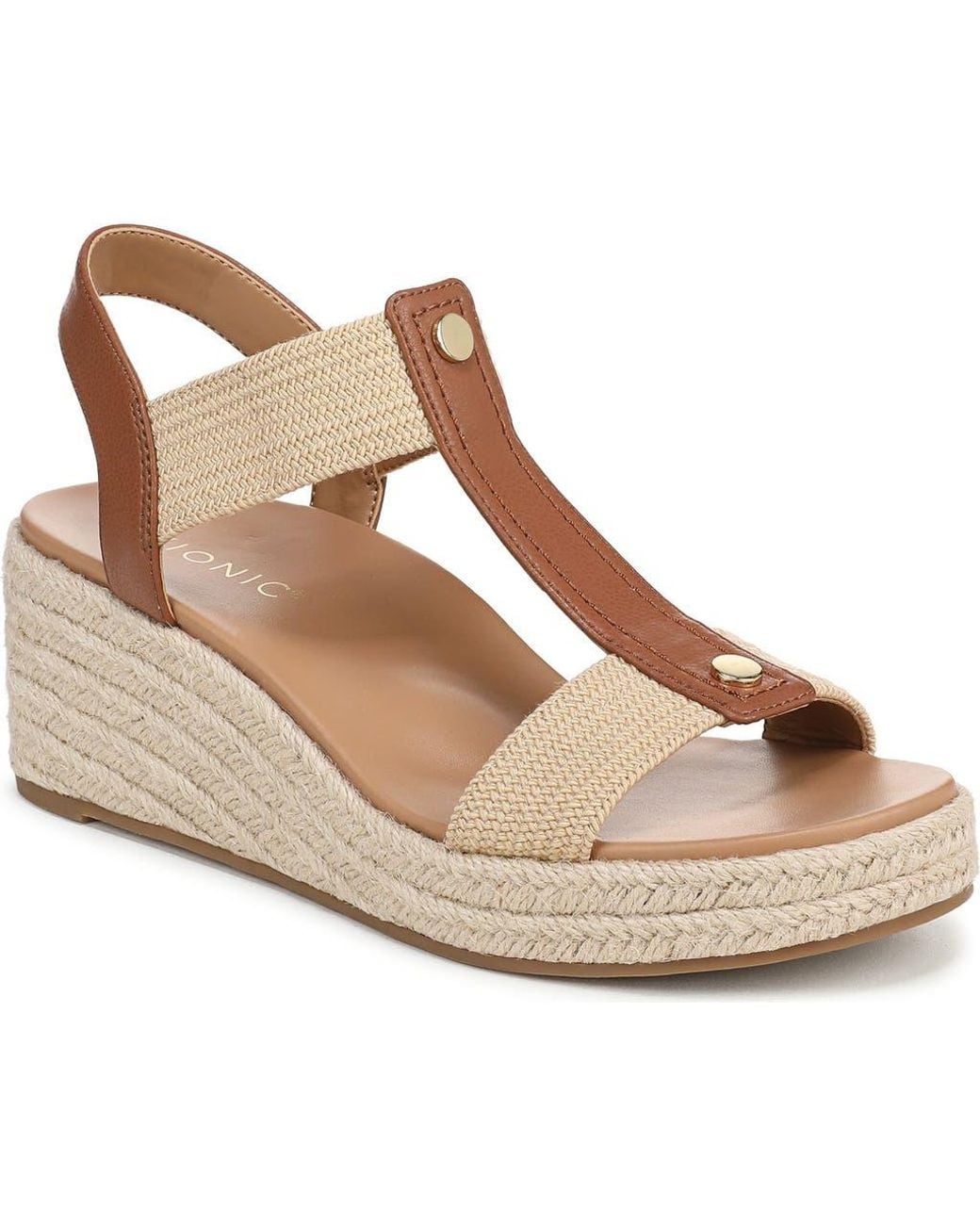 Vionic Brown Calera Wedge Sandal