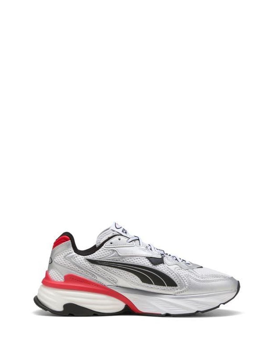 PUMA White Fade Nitro Ls Sneaker for men