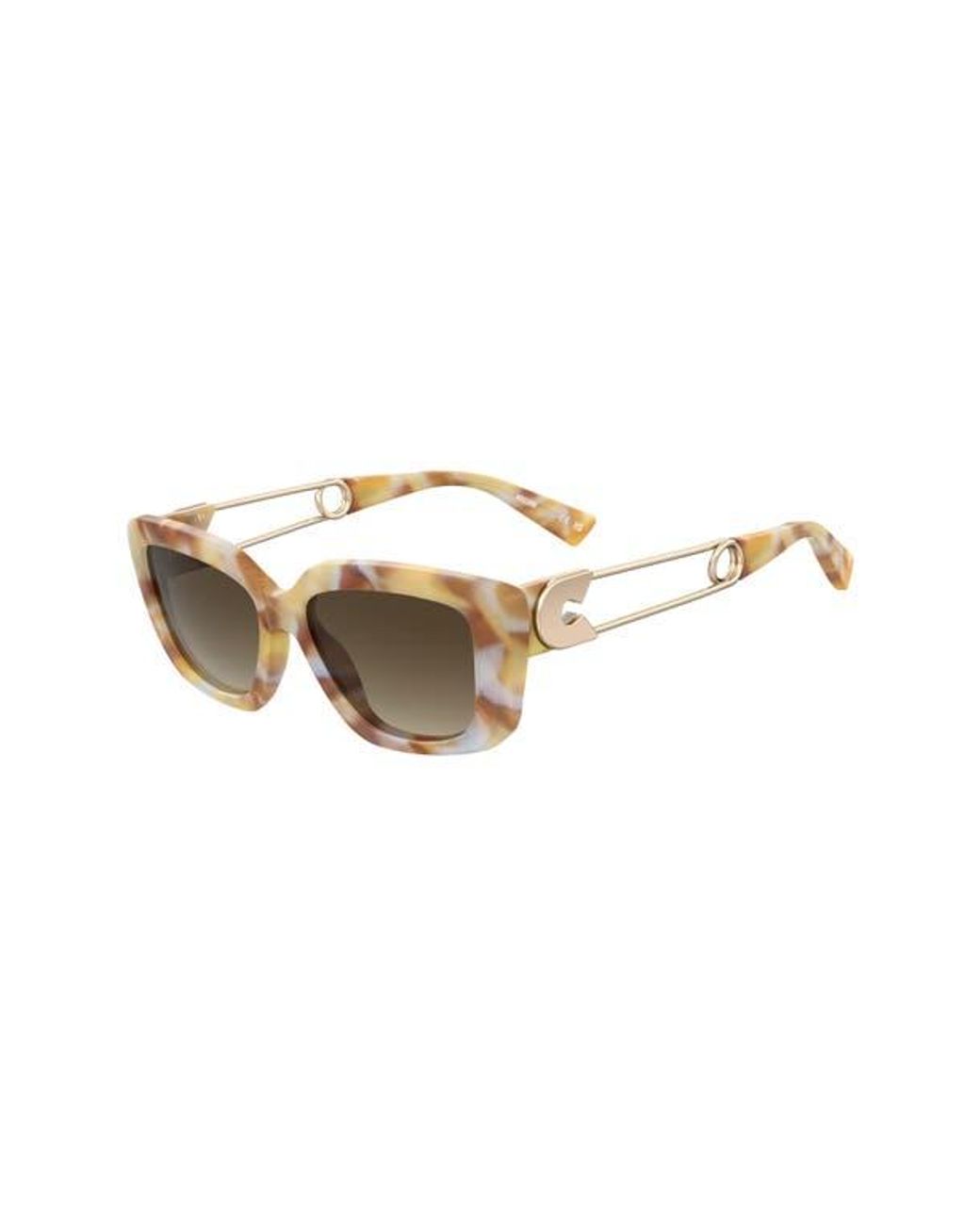 Moschino Multicolor 55Mm Gradient Rectangular Sunglasses