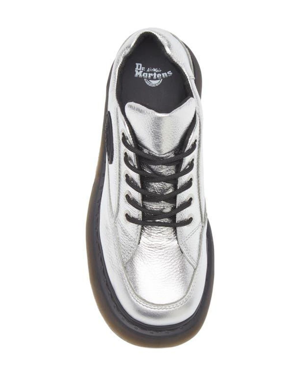 Dr. Martens White Buzz 5I Platform Sneaker