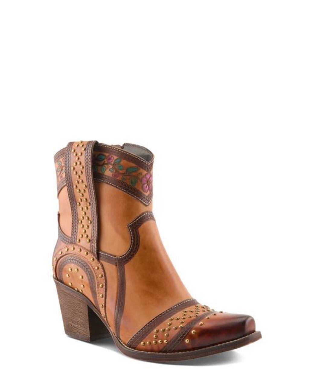 Spring Step Brown Saddleup Western Boot