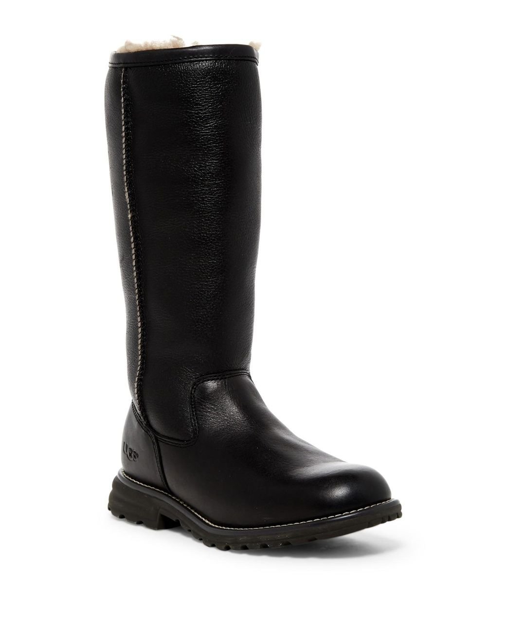 UGG Brooks Tall Boot in Black | Lyst