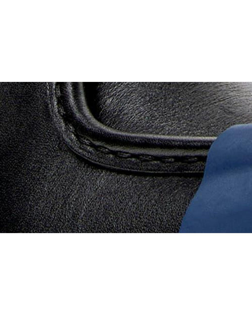 Camper Blue Junction Cap Toe Penny Loafer