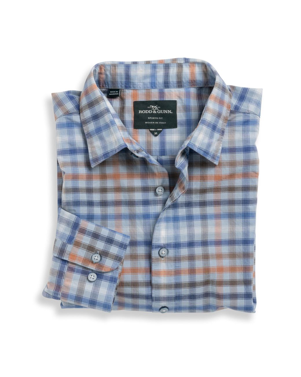 Rodd & Gunn Mount Knox Sports Fit Plaid Buttonup Shirt in Blue for Men