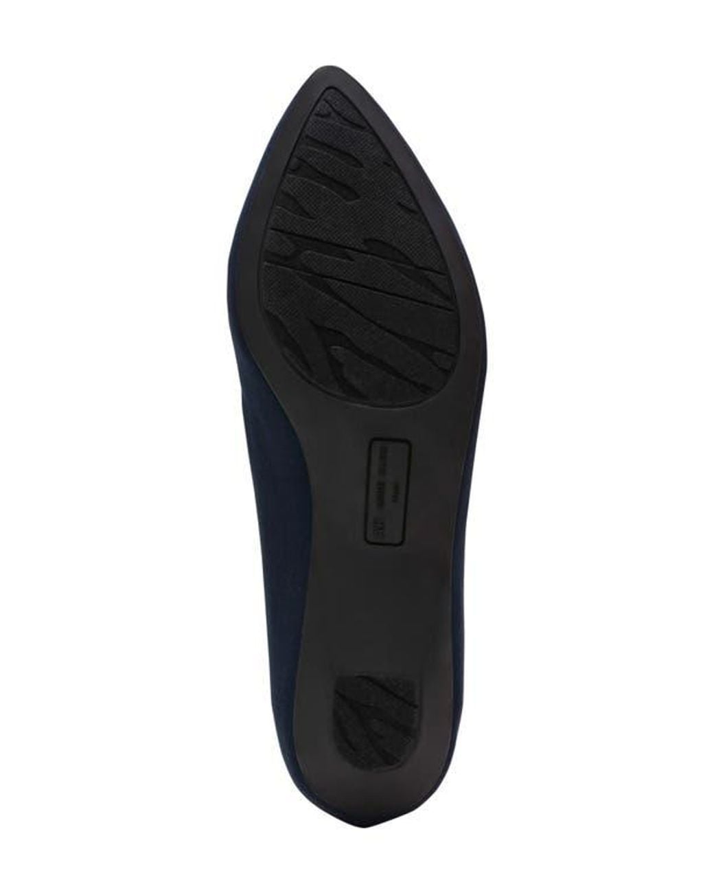 Anne Klein Blue Opalina Mary Jane Flat