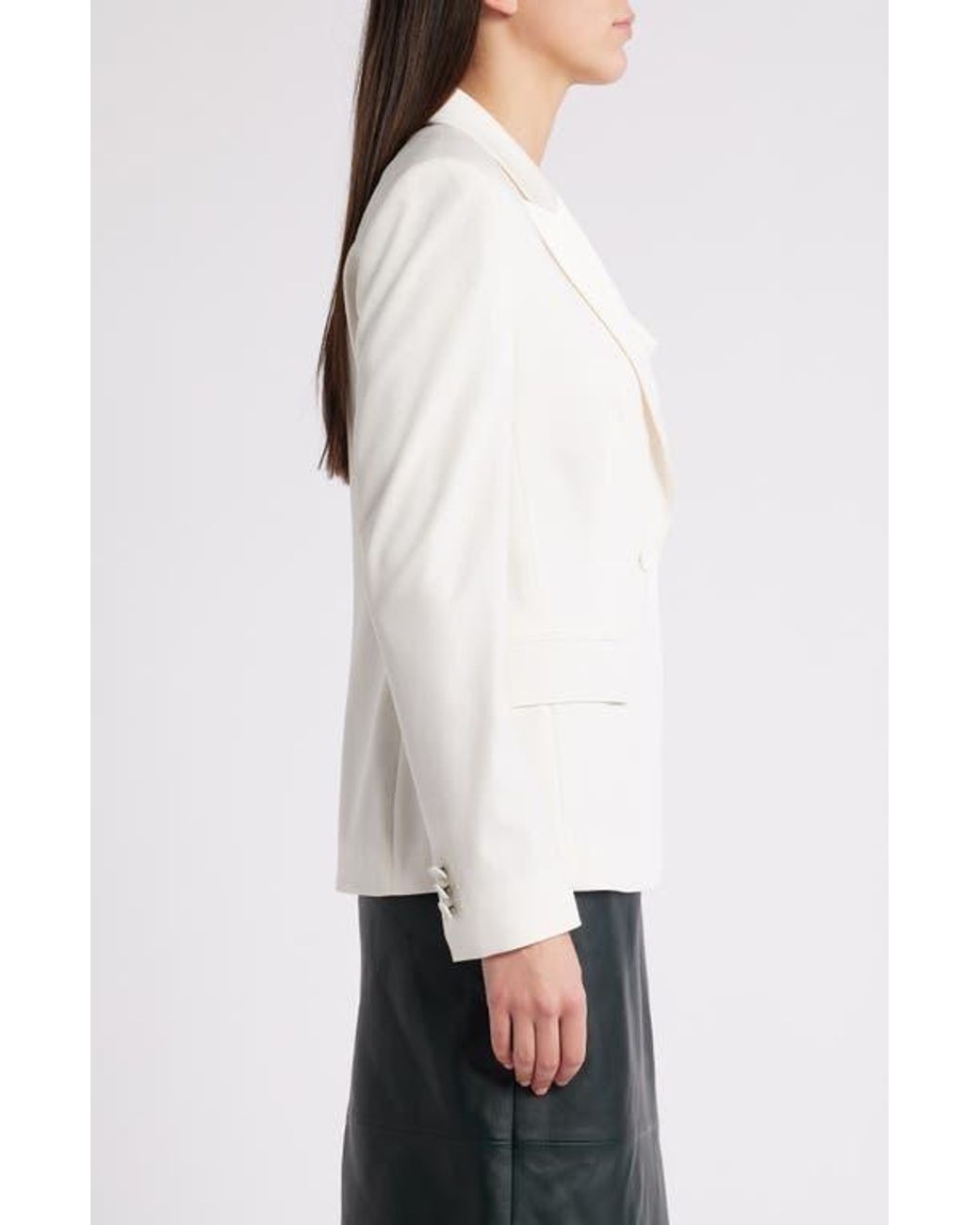 Boss White Jia Jacket