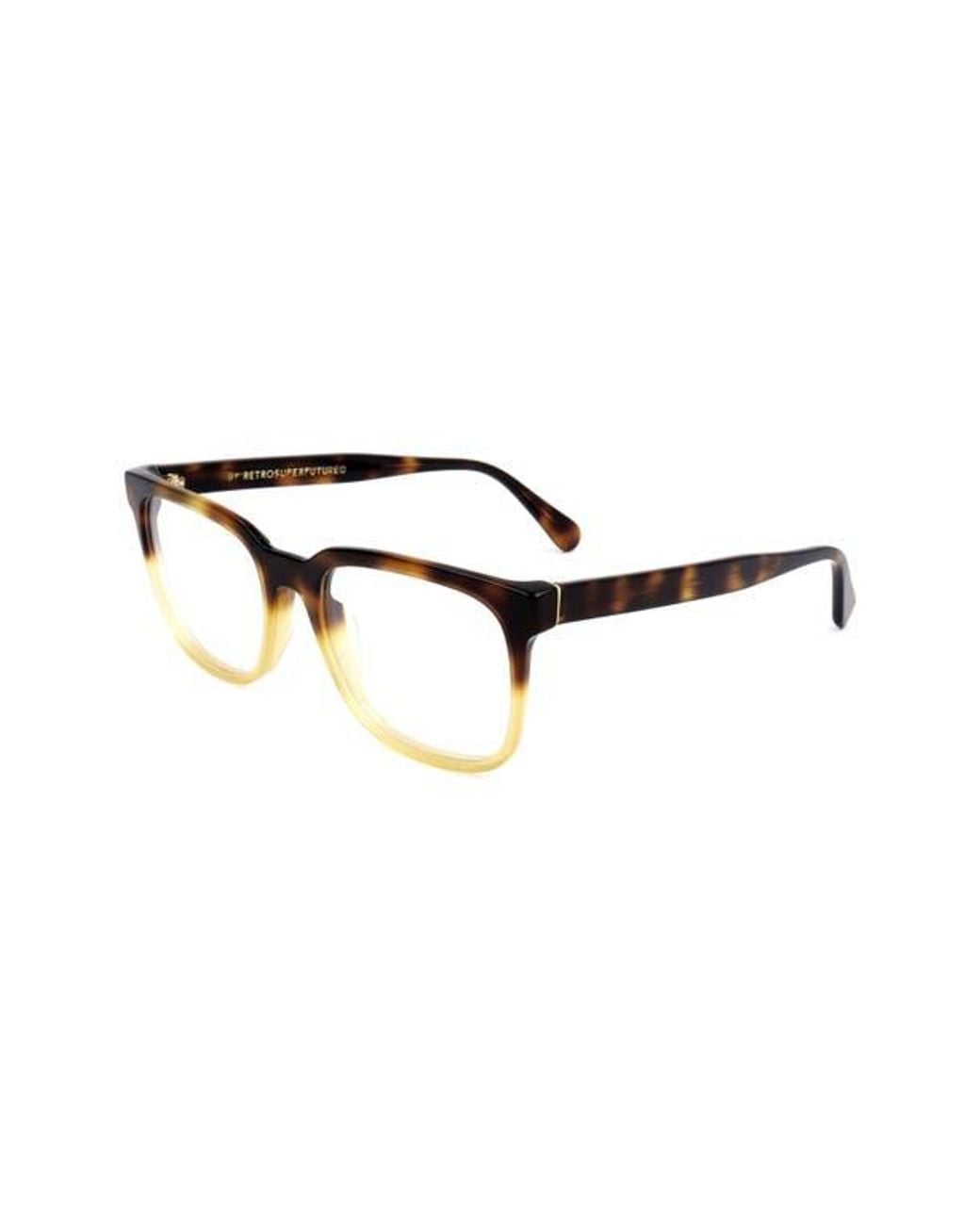 Retrosuperfuture Multicolor 52Mm Square Optical Glasses