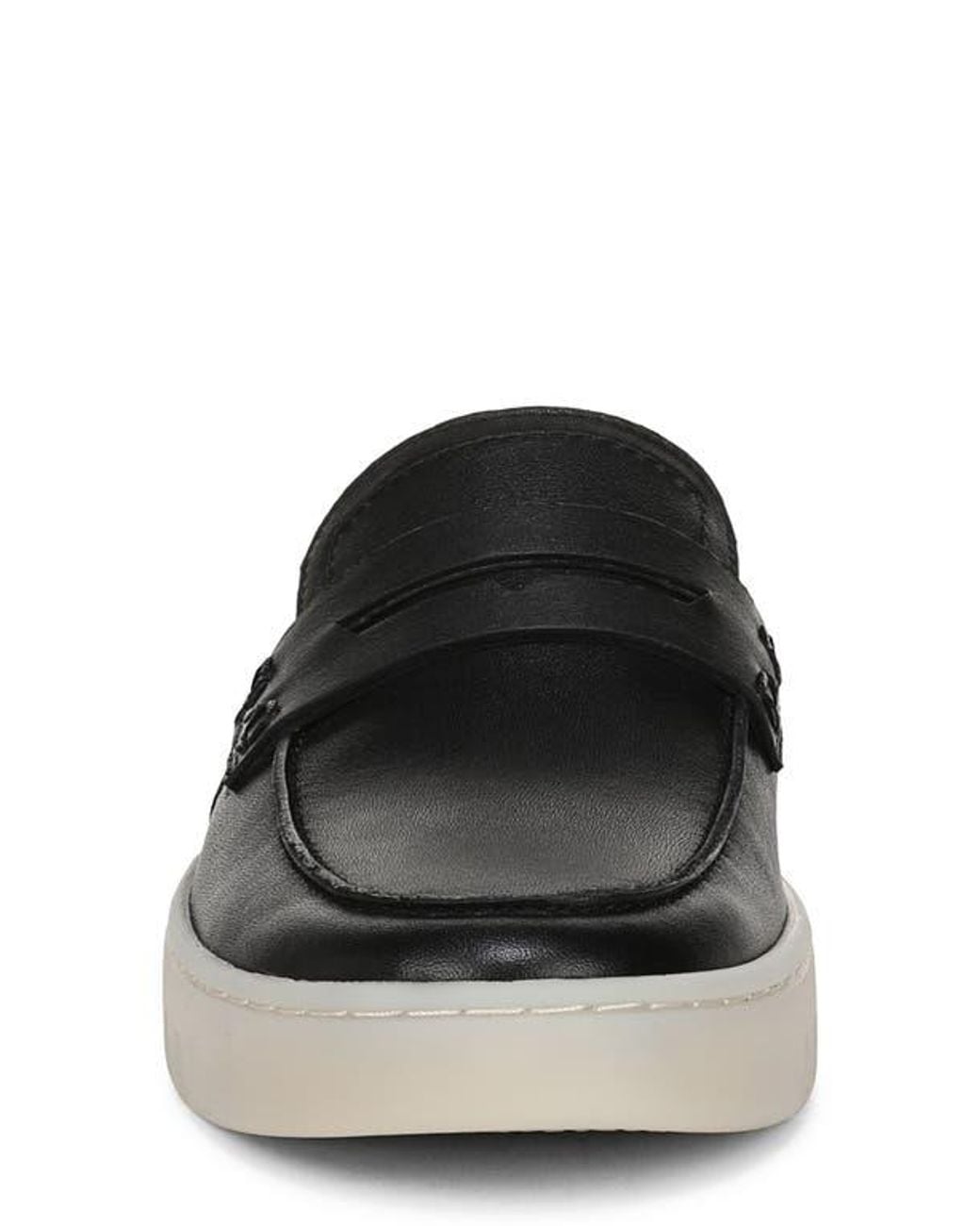 Vionic Black Uptown Penny Loafer Mule