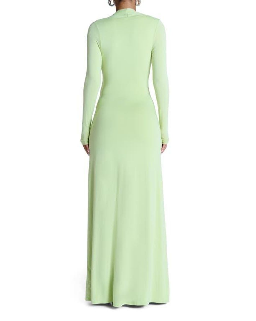 haute hippie green dress Green Floral Flowy Dress