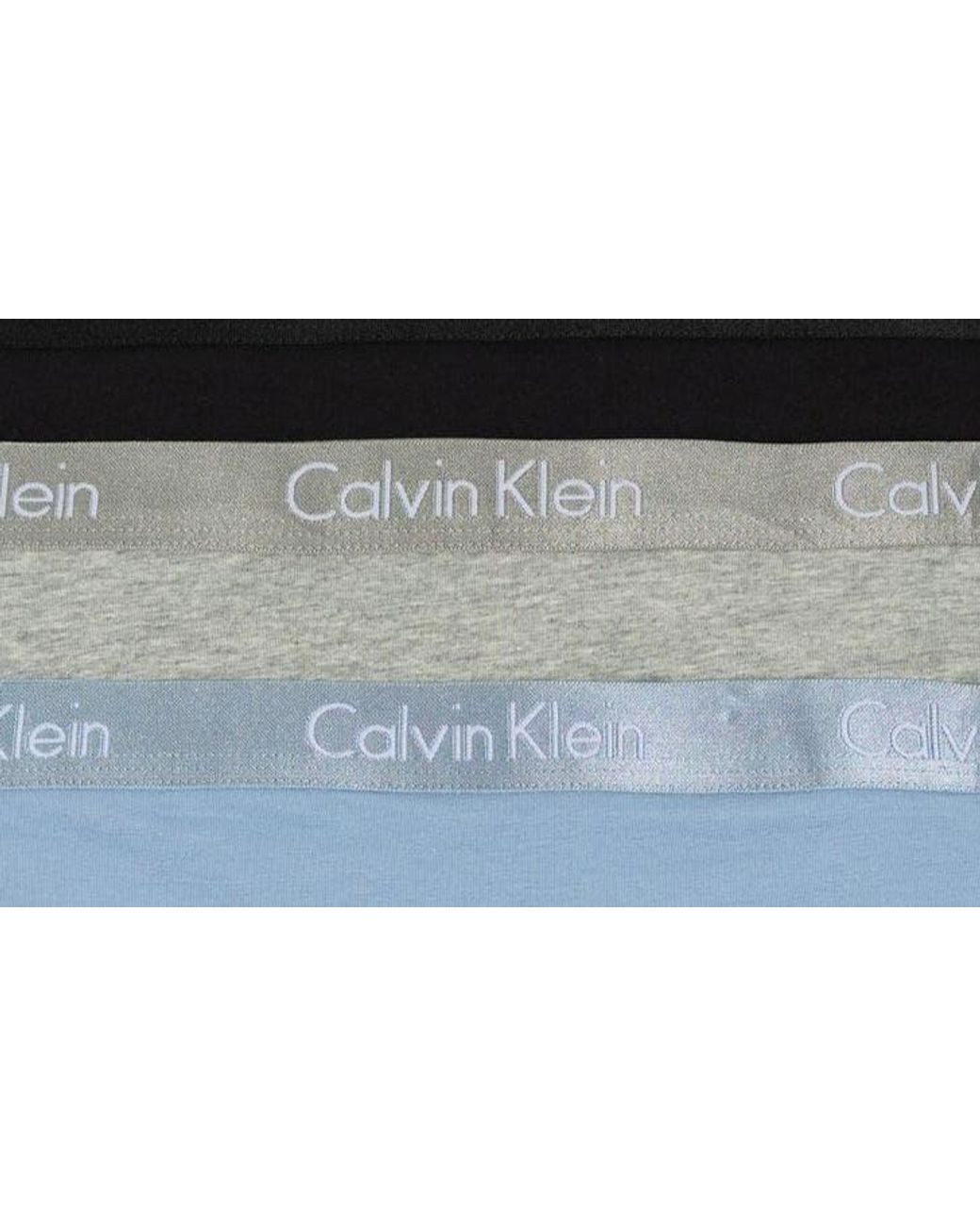 Calvin Klein Motive Cotton Boyshorts in Blue