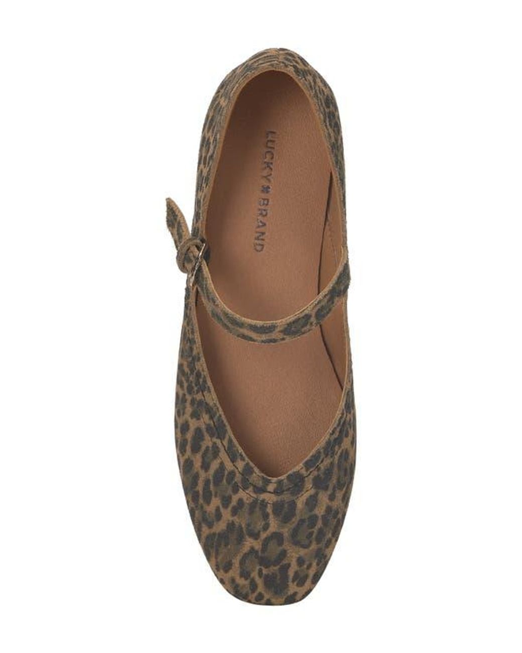 Lucky Brand Brown Albajane Flat