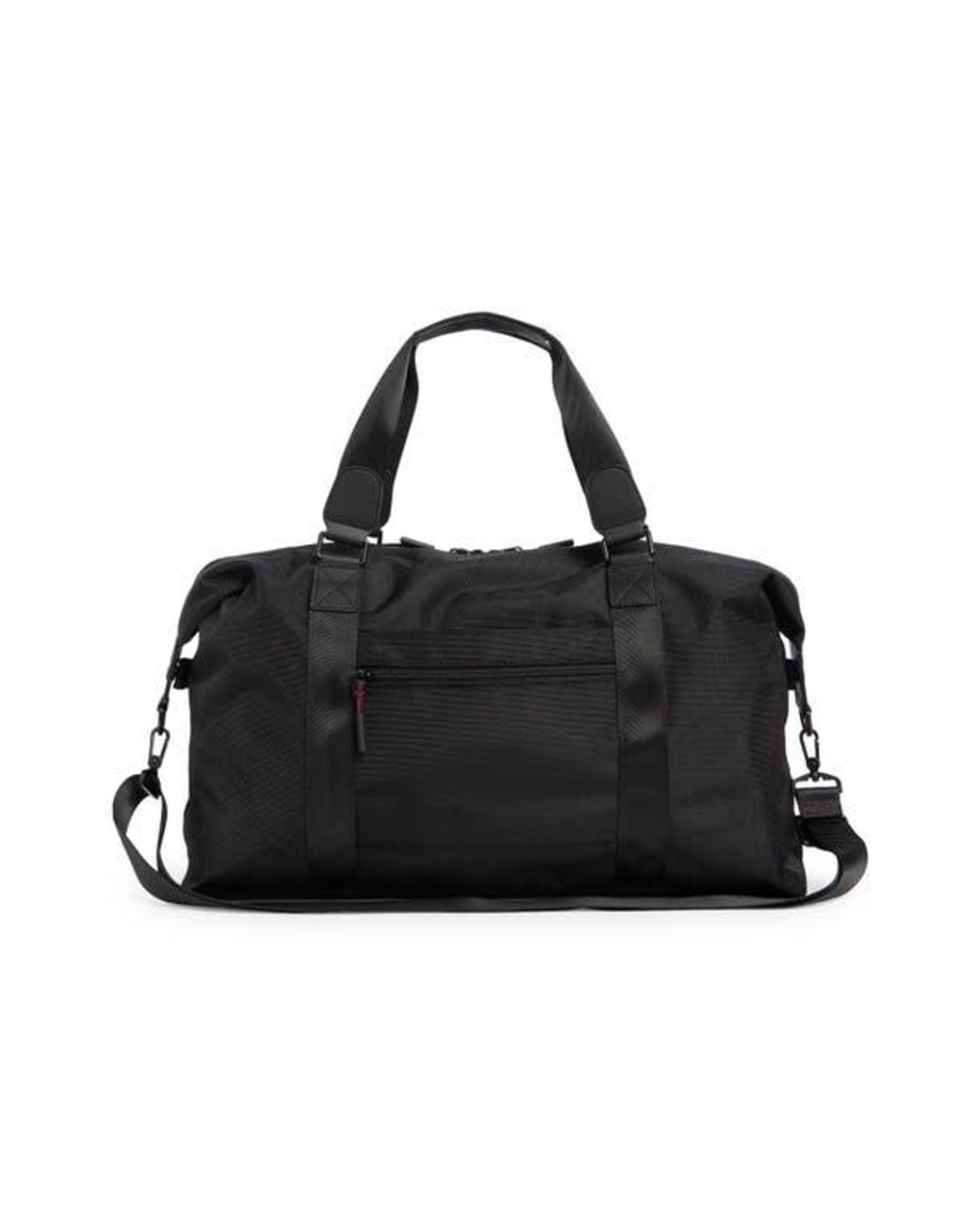 Bonobos Black Ballistic Nylon Duffle Bag for men