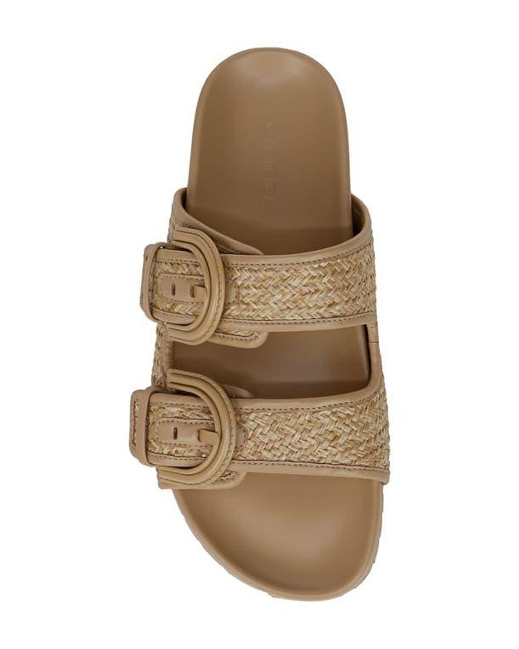 Vince Griffith Slide Sandal in Brown | Lyst display picture 1