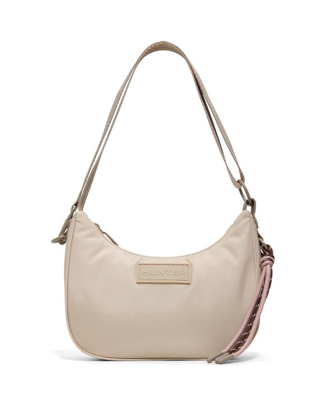 Hunter Natural Loop Back Nylon Crossbody Bag