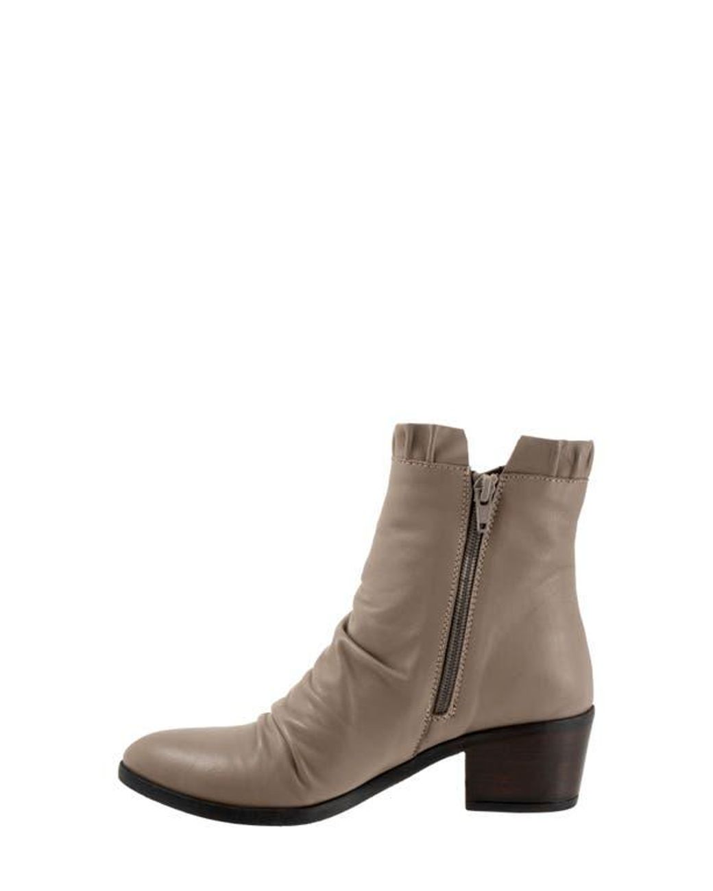 BUENO Brown Connie Slouch Bootie