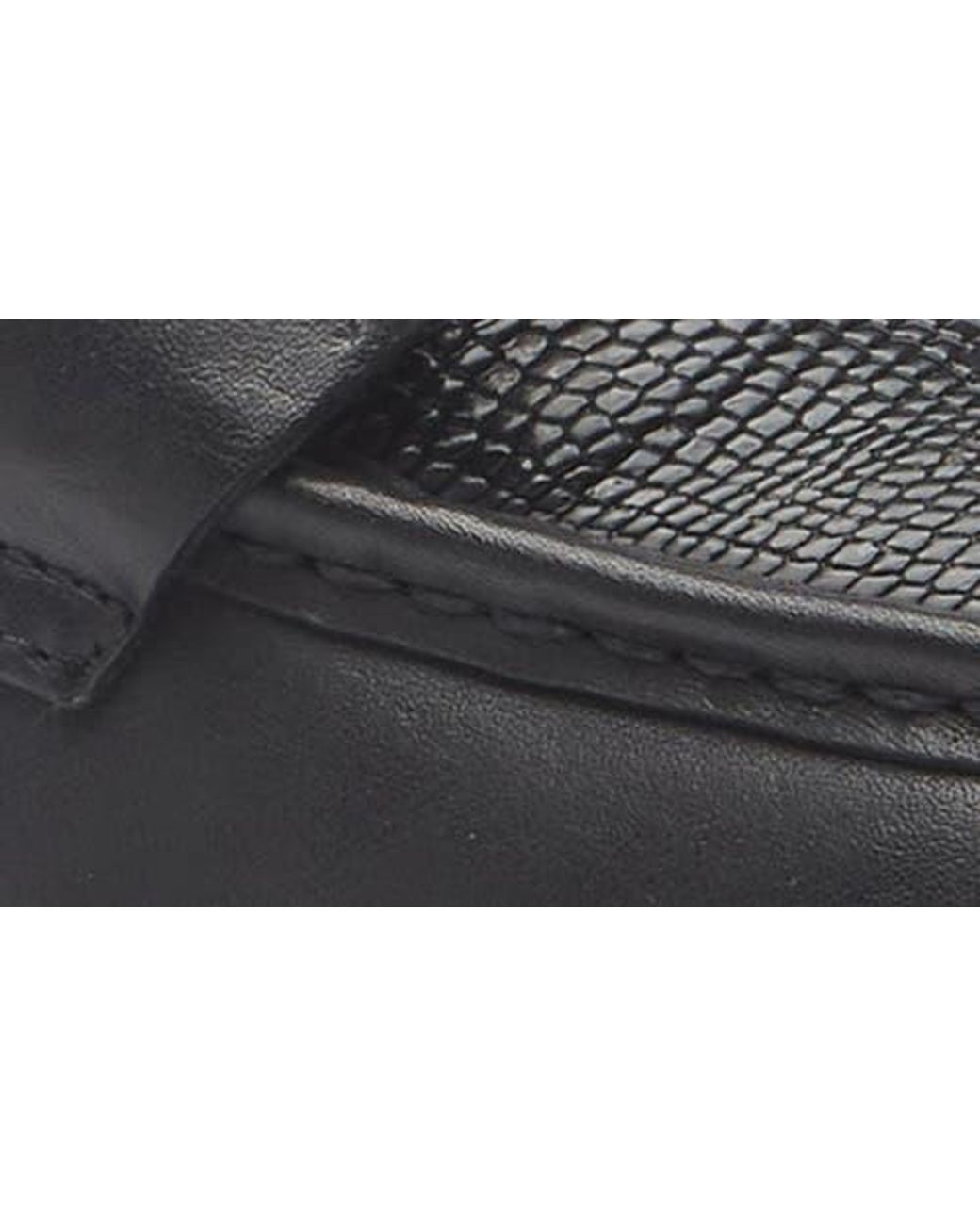 Roberto Cavalli Black Logo Platform Lug Loafer