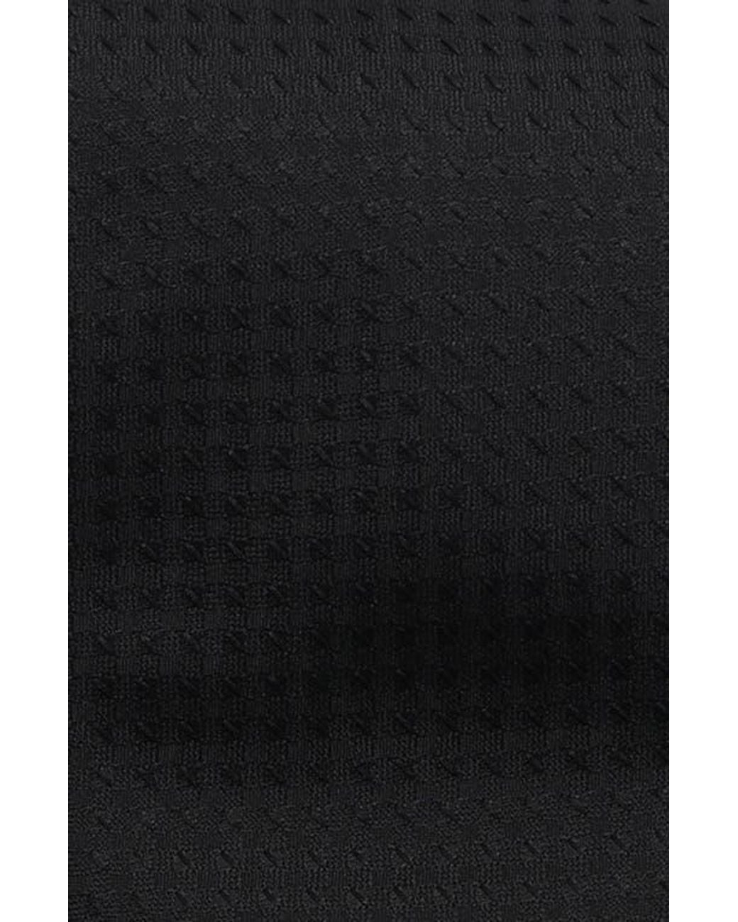 DKNY Black Textured Solid Tie for men
