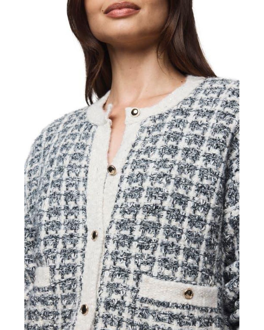 Splendid Gray Lisette Texture Cardigan