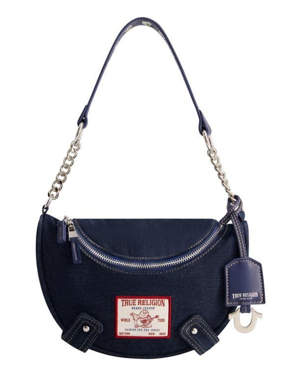 TRUE RELIGION Shoulder Bag Purse in Blue | Lyst
