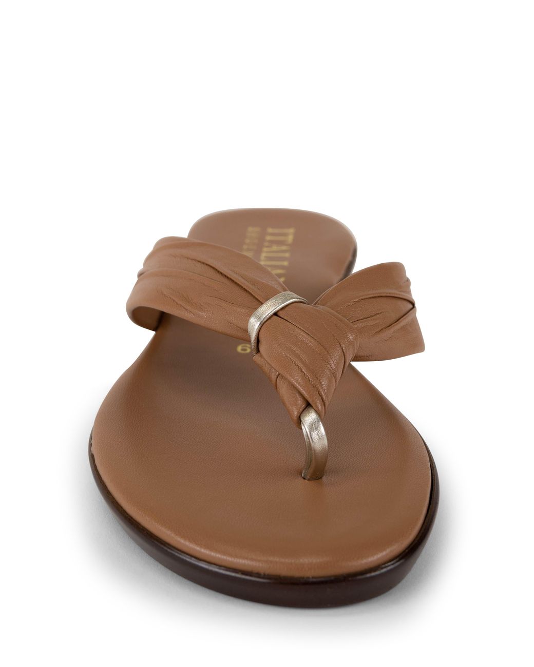 Italian Shoemakers Aleena Thong Sandal in Brown Lyst