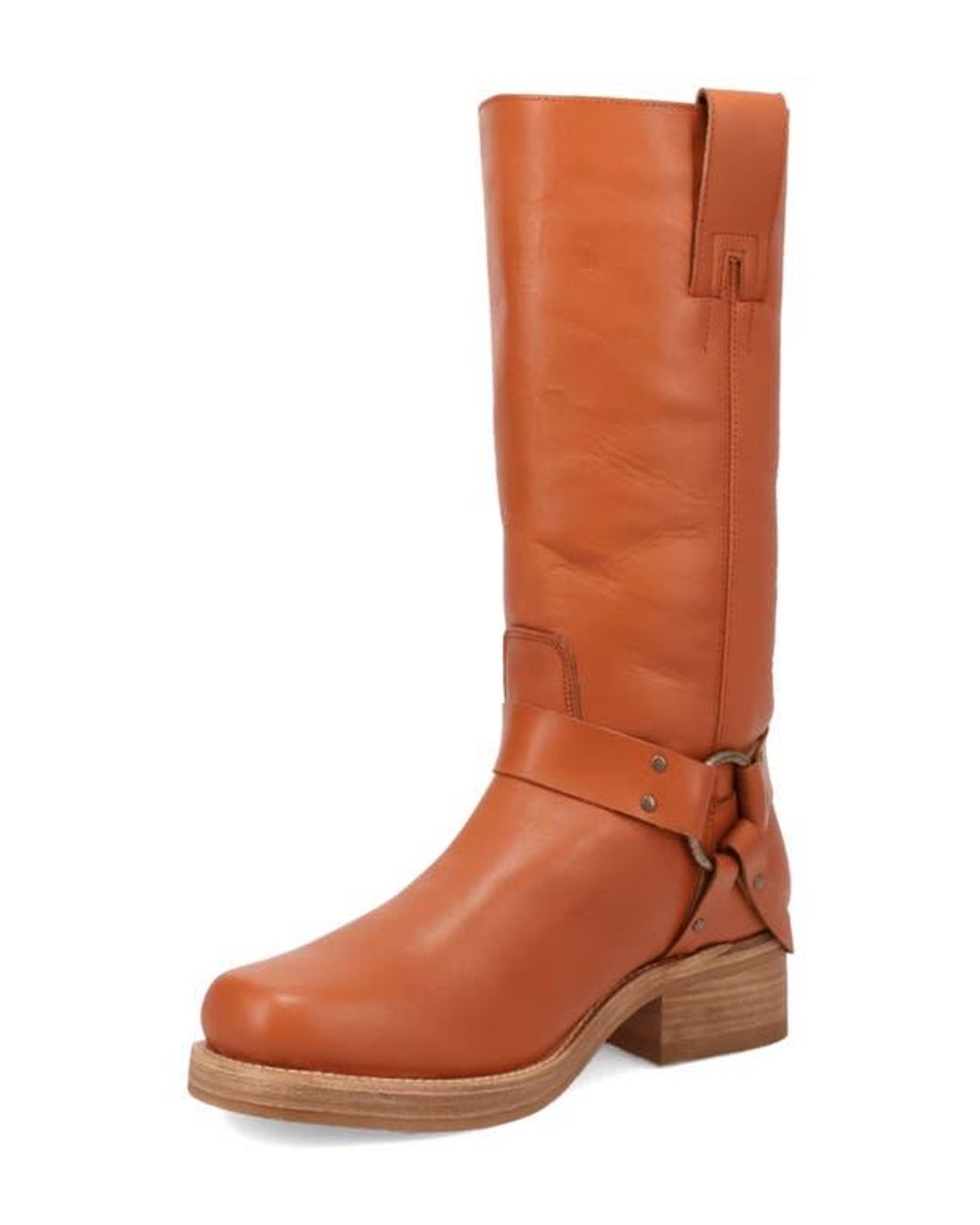 Dingo Brown Rip Harness Boot for men