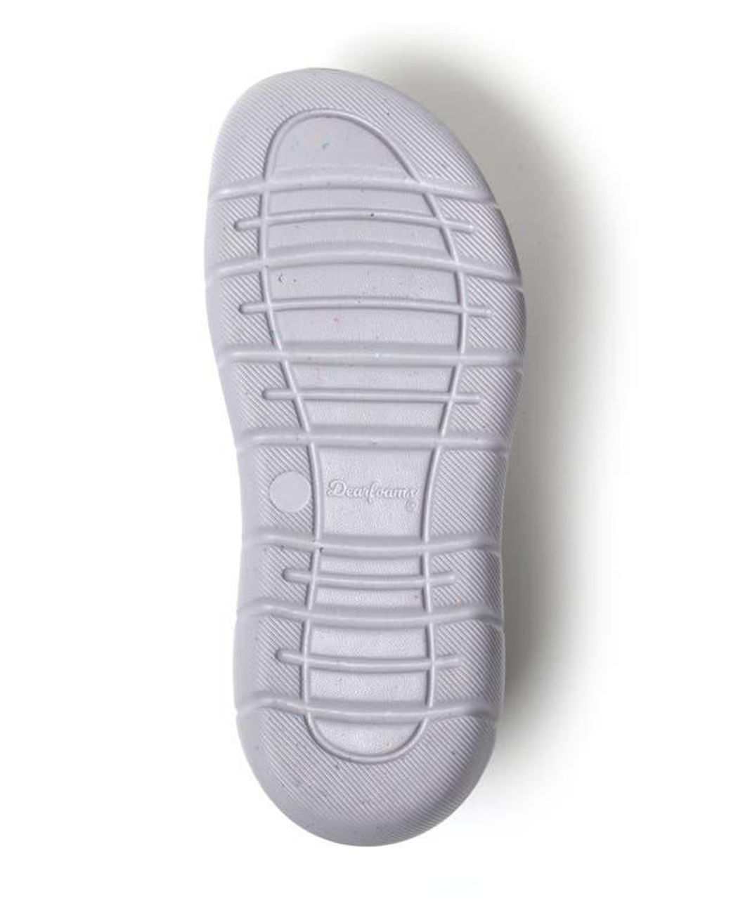 Dearfoams Gray Powell Slide Sandal for men