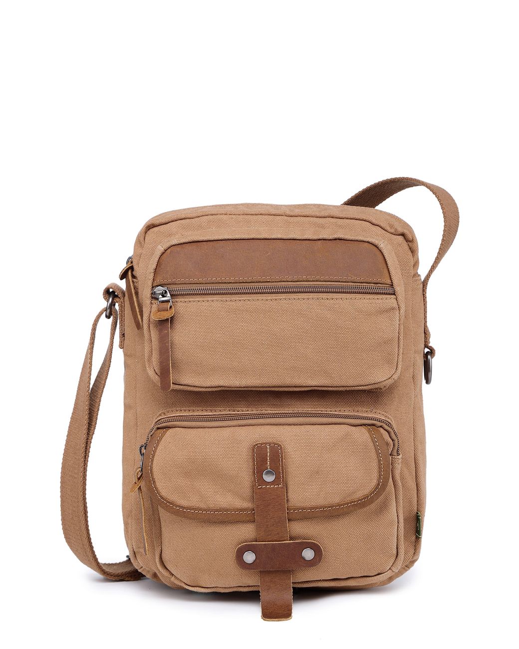 The Same Direction Sun Smell Canvas Crossbody Bag in Brown | Lyst