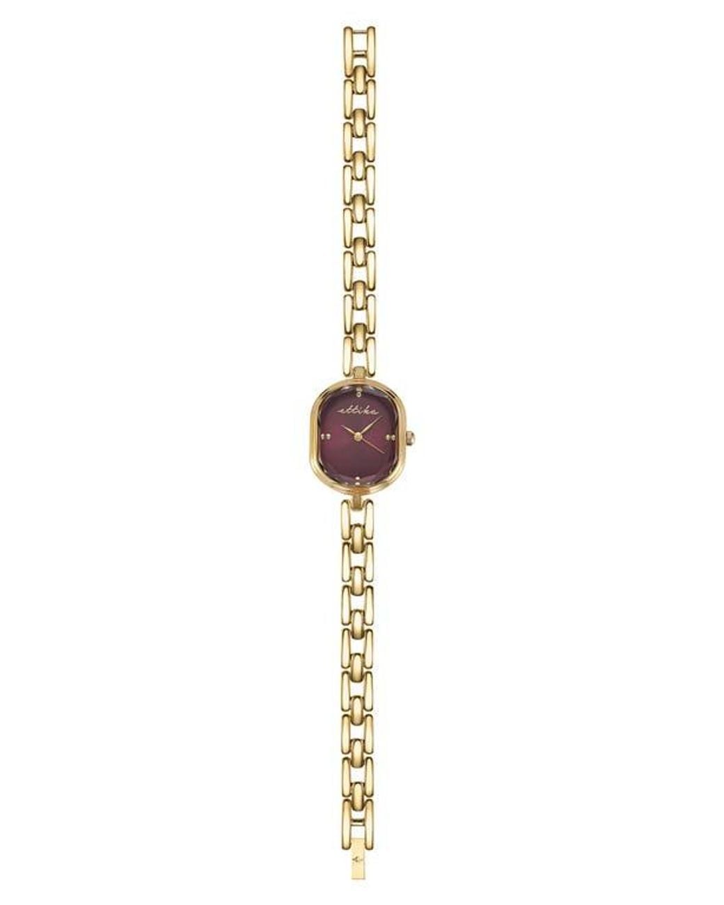Ettika Metallic Elegant Link Bracelet Watch