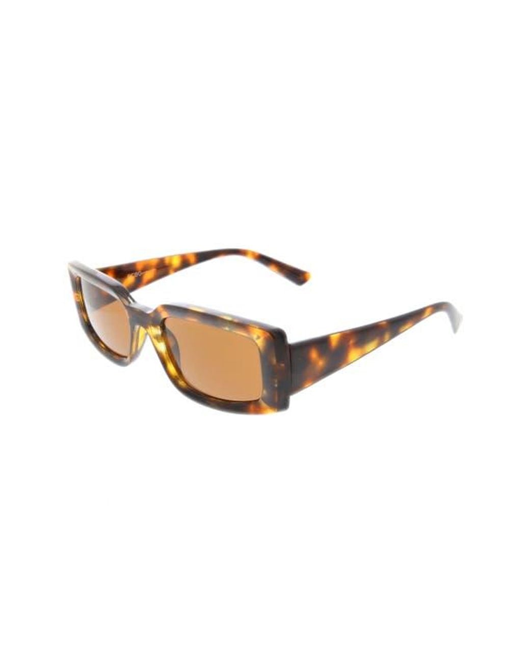 BCBGeneration Brown 54Mm Rectangular Sunglasses