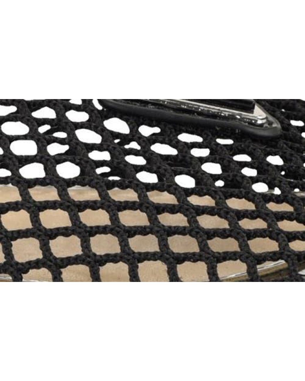 Guess Black Aylora Mesh Flat