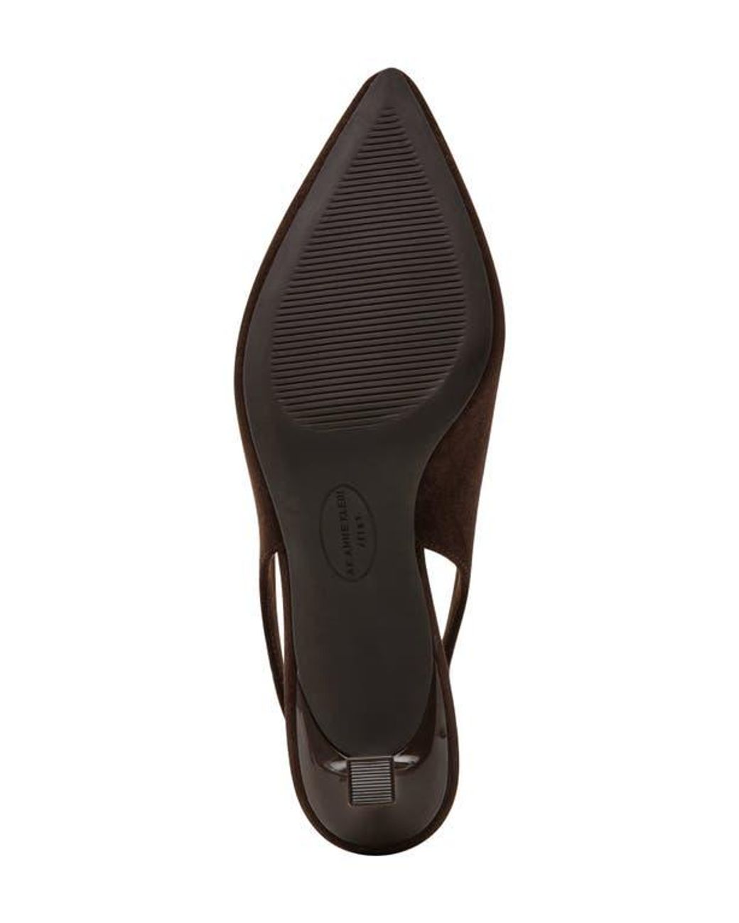 Anne Klein Brown Izanda Pointed Toe Slingback Pump