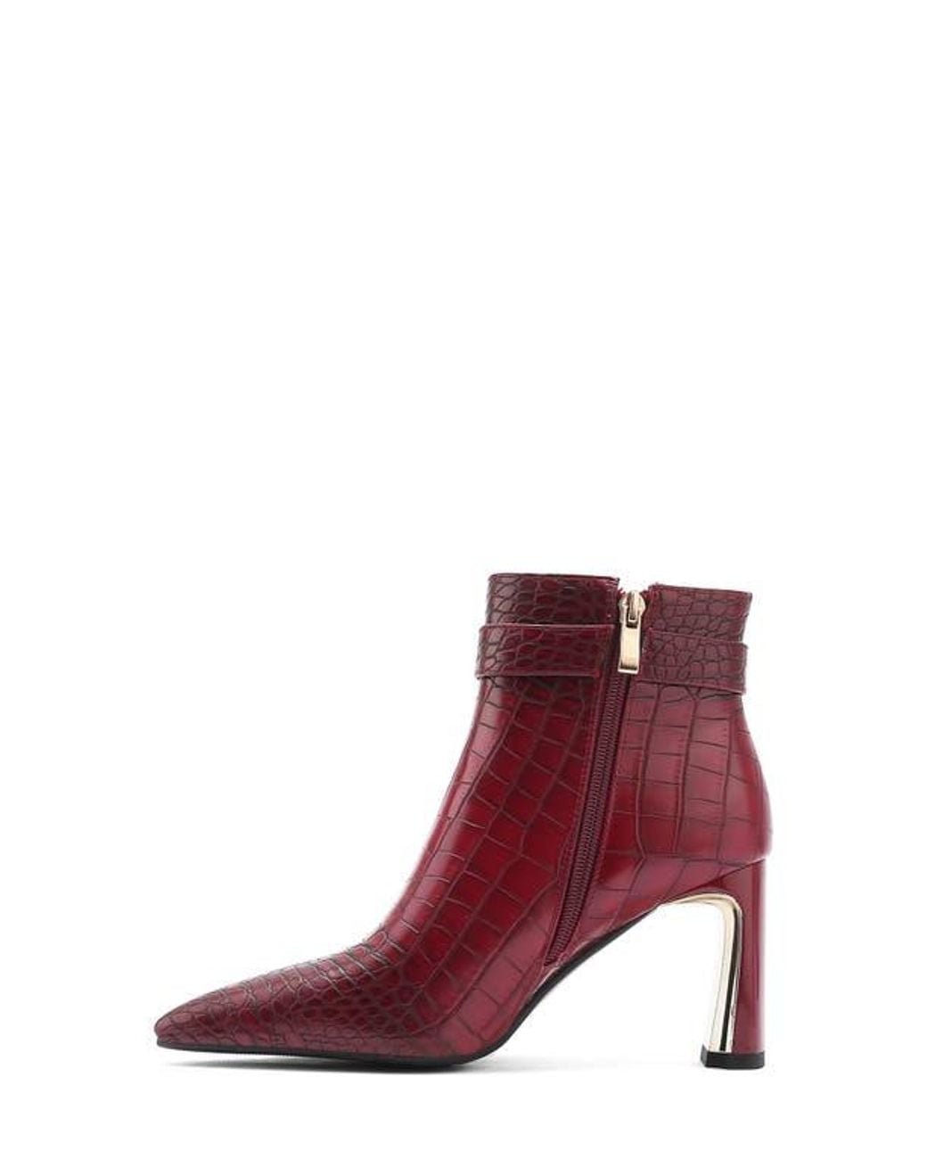 Ninety Union Purple Groovy Croc Embossed Boot