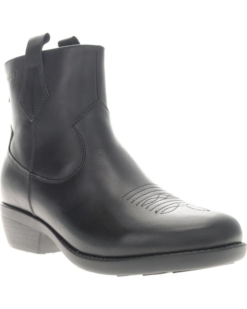 Propet Black Maisie Western Boot