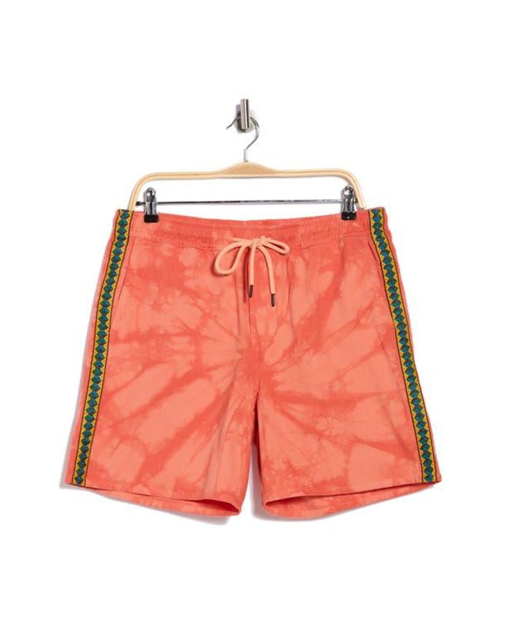 Gotcha Multicolor Cortez Print Drawstring Shorts for men